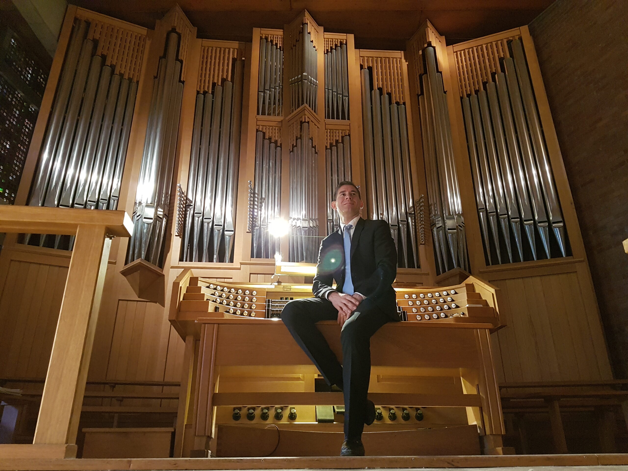 Jochum with organ